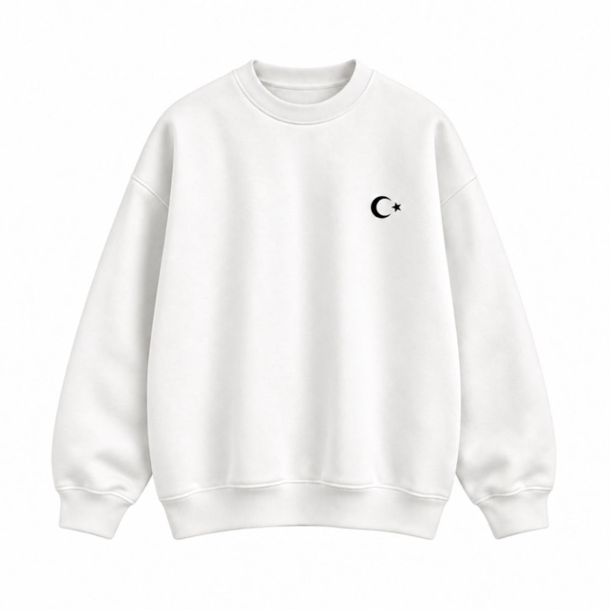 KIPCHAK SWEATSHIRT | BEYAZ