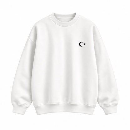 KIPCHAK SWEATSHIRT | BEYAZ