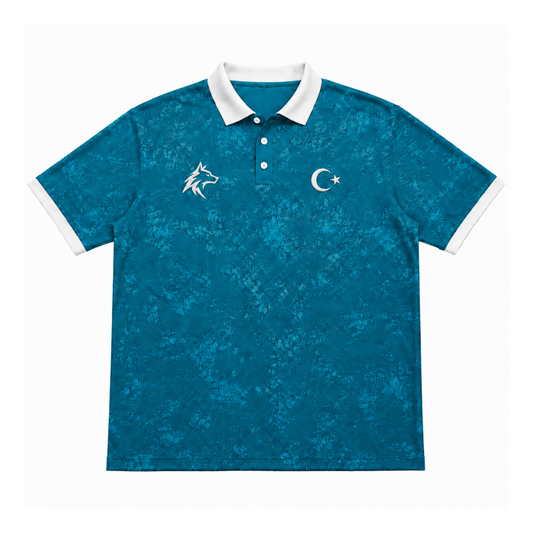 Oversize Polo Yaka T-Shirt | Söğüt (Tükendi)